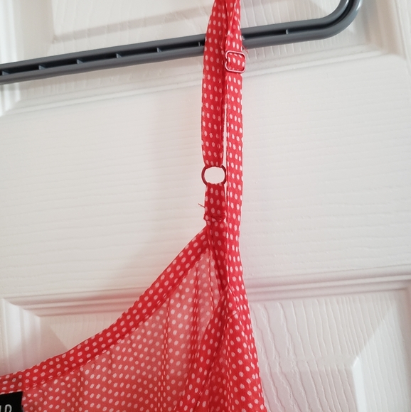 Torrid polka dot tank blouse - Picture 4 of 4